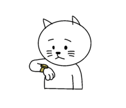 Good job cat sticker #15521360