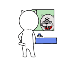 Good job cat sticker #15521366