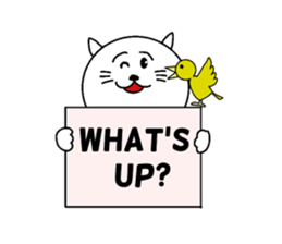 Good job cat sticker #15521368