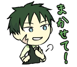 Icho and friends sticker #15522003