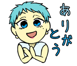 Icho and friends sticker #15522009