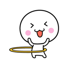 Animation of white thing (honorific) sticker #15522124