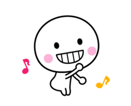 Animation of white thing (honorific) sticker #15522140