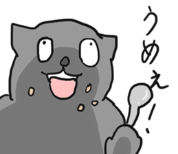 High tension low tension cat sticker #15522596