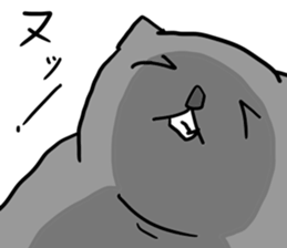 High tension low tension cat sticker #15522600
