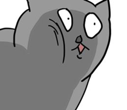 High tension low tension cat sticker #15522601