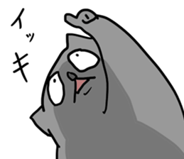 High tension low tension cat sticker #15522605