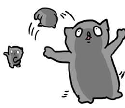 High tension low tension cat sticker #15522610