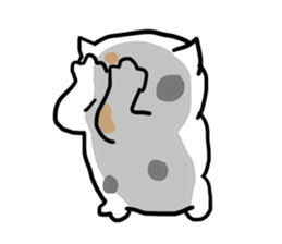 High tension low tension cat sticker #15522615