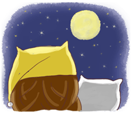 Pillow Girl 3 sticker #15522850