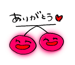 Ayako's Fruits Sticker sticker #15523098