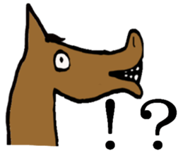 lovely horses sticker #15523997