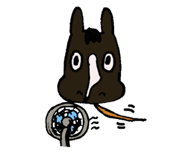 lovely horses sticker #15524004