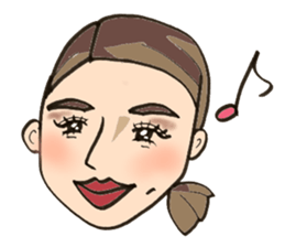 Naomi live in gotanda sticker #15524330