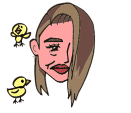 Naomi live in gotanda sticker #15524337