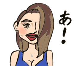 Naomi live in gotanda sticker #15524342