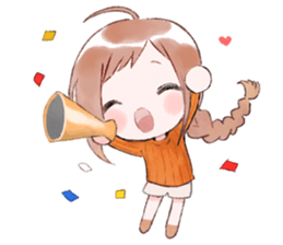 Daily fight sticker sticker #15525329