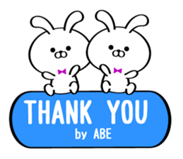 Sticker for Mr./Ms. Abe sticker #15525511