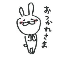 Loose cute rabbit Sticker sticker #15525864