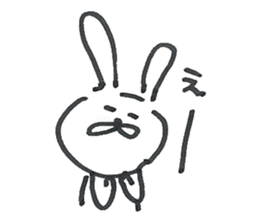 Loose cute rabbit Sticker sticker #15525870