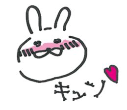 Loose cute rabbit Sticker sticker #15525872