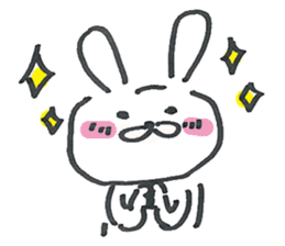 Loose cute rabbit Sticker sticker #15525877