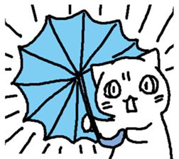 A cat, fully. sticker #15526564