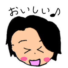 Gluttonous boy sticker #15526904