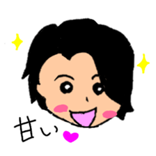 Gluttonous boy sticker #15526907