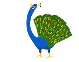 Head Shaking Birds sticker #15527007