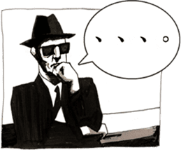 Stickers Noir (in Japanese) sticker #15527595