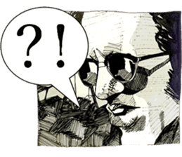 Stickers Noir (in Japanese) sticker #15527596