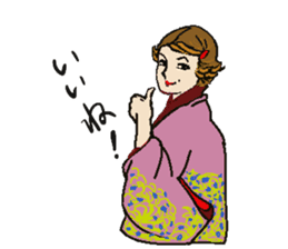We Do Love Kimono ! sticker #15527939