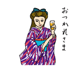 We Do Love Kimono ! sticker #15527967