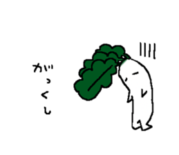 A day of Japanese white radish 2 sticker #15528172