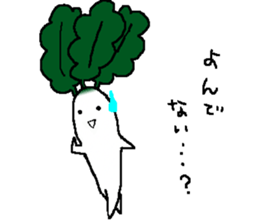 A day of Japanese white radish 2 sticker #15528176