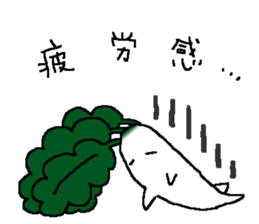 A day of Japanese white radish 2 sticker #15528178