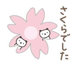 Cute panda sticker for Sakura sticker #15528512