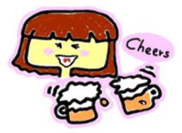 Your friends. Josie and Karen. sticker #15528566