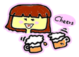 Your friends. Josie and Karen. sticker #15528566