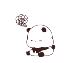 Yururin panda moving sticker #15528647
