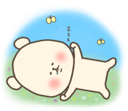 Spring bear sticker sticker #15529621