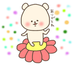 Spring bear sticker sticker #15529622