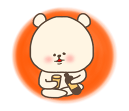 Spring bear sticker sticker #15529642