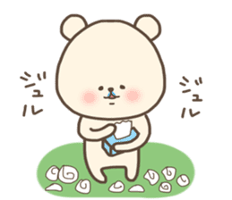 Spring bear sticker sticker #15529646