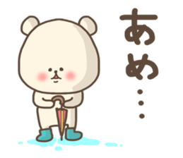 Spring bear sticker sticker #15529649