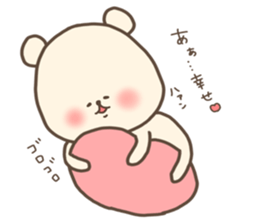 Spring bear sticker sticker #15529656