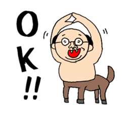 Centaur Father sticker #15530130