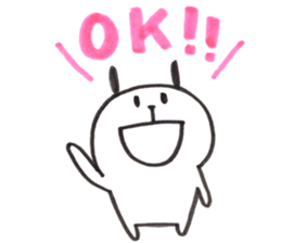 The white dog TARO sticker #15530483