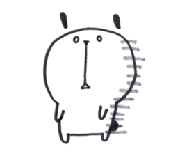 The white dog TARO sticker #15530489